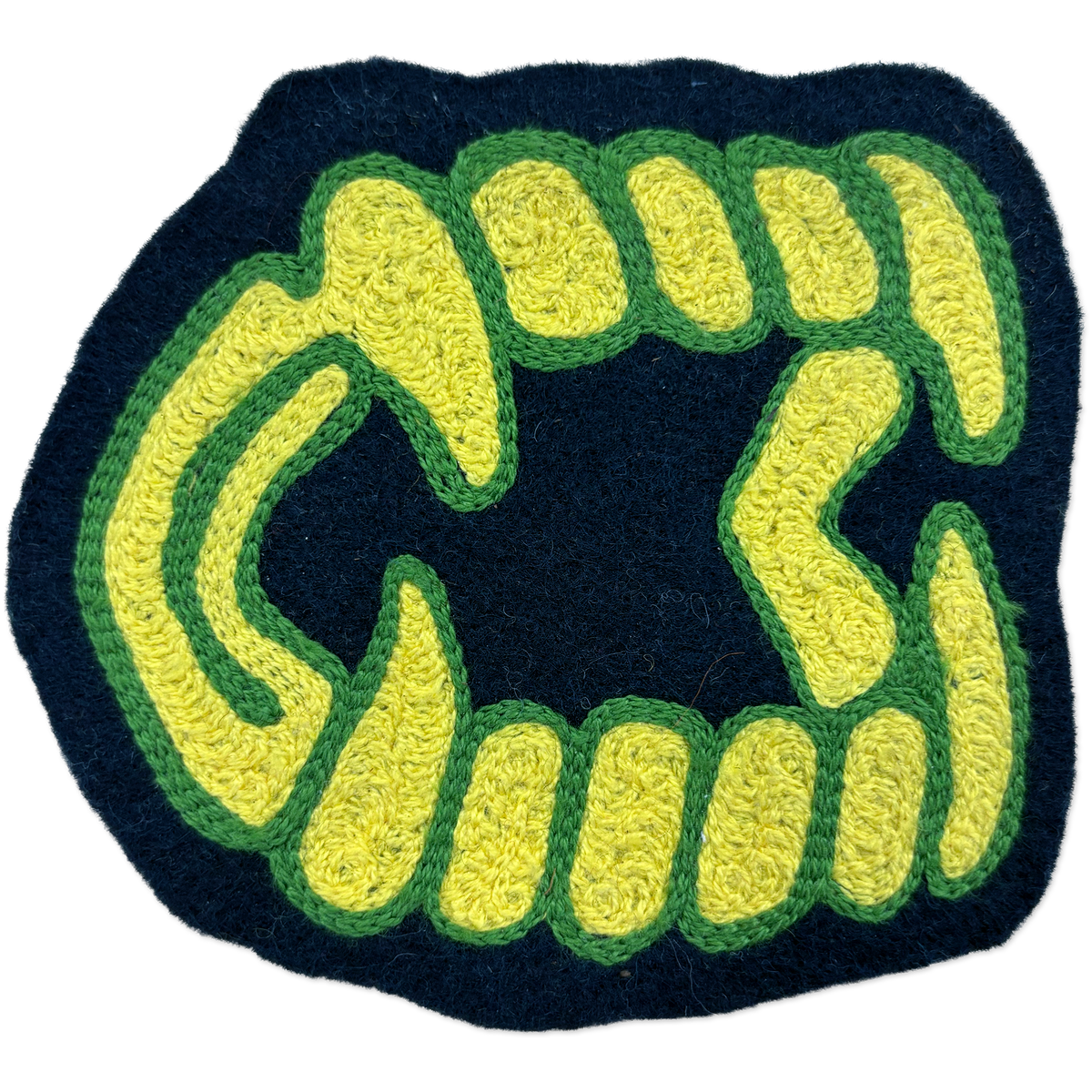 Fangs Chainstitch Patch