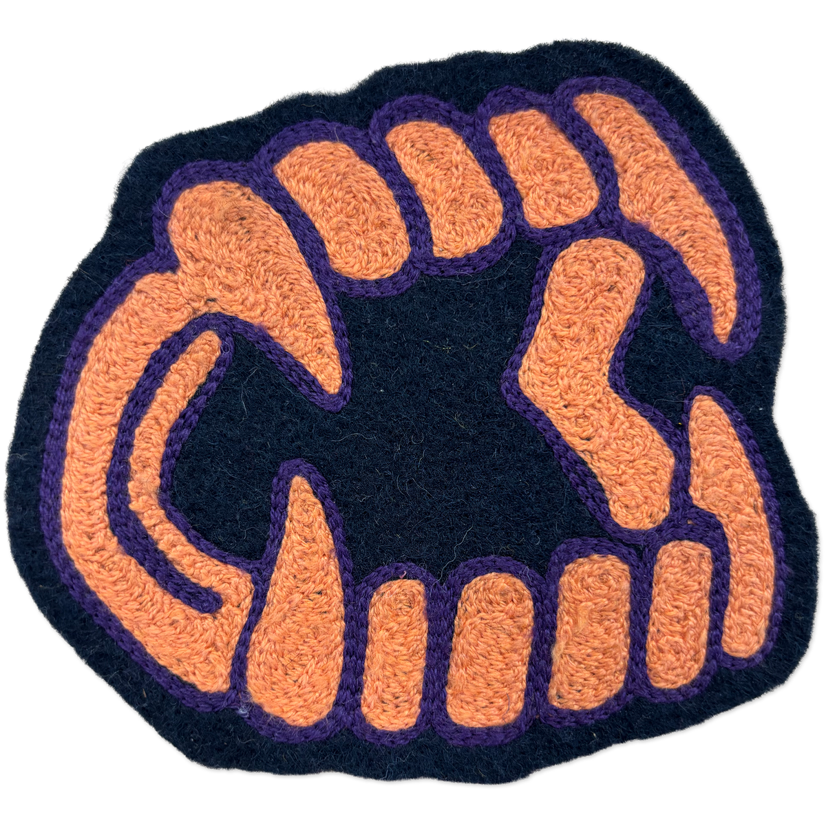 Fangs Chainstitch Patch