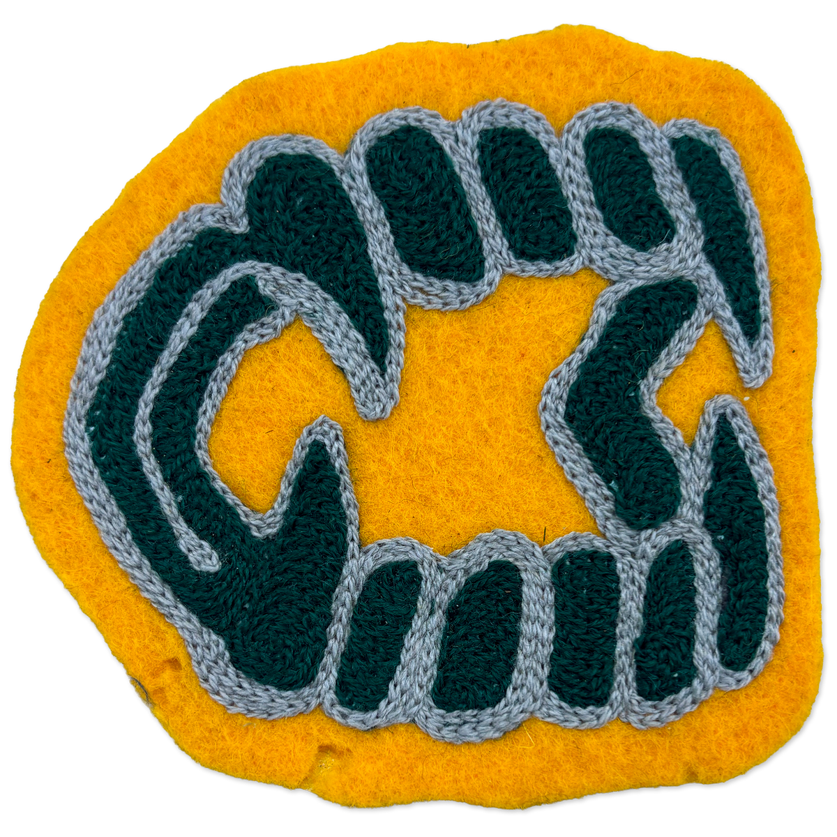 Fangs Chainstitch Patch