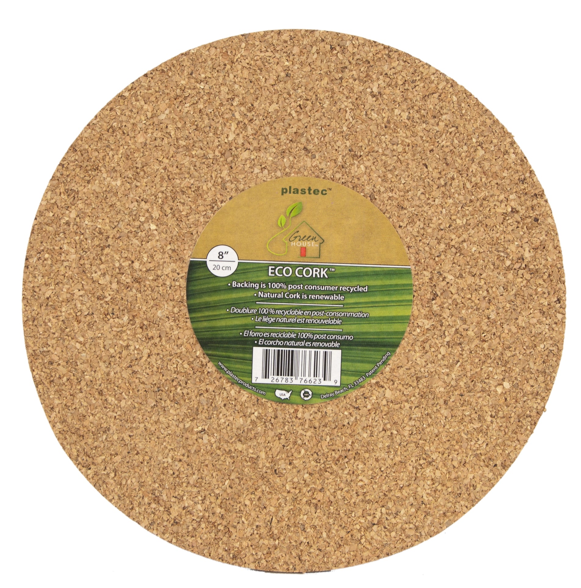 Eco Cork Mat for Houseplants