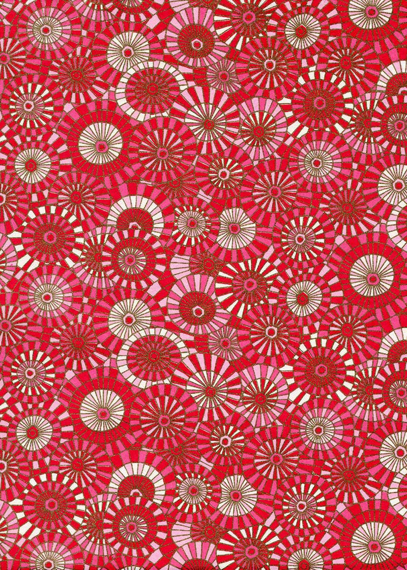 Chiyogami Sheet (Pink Parasols)