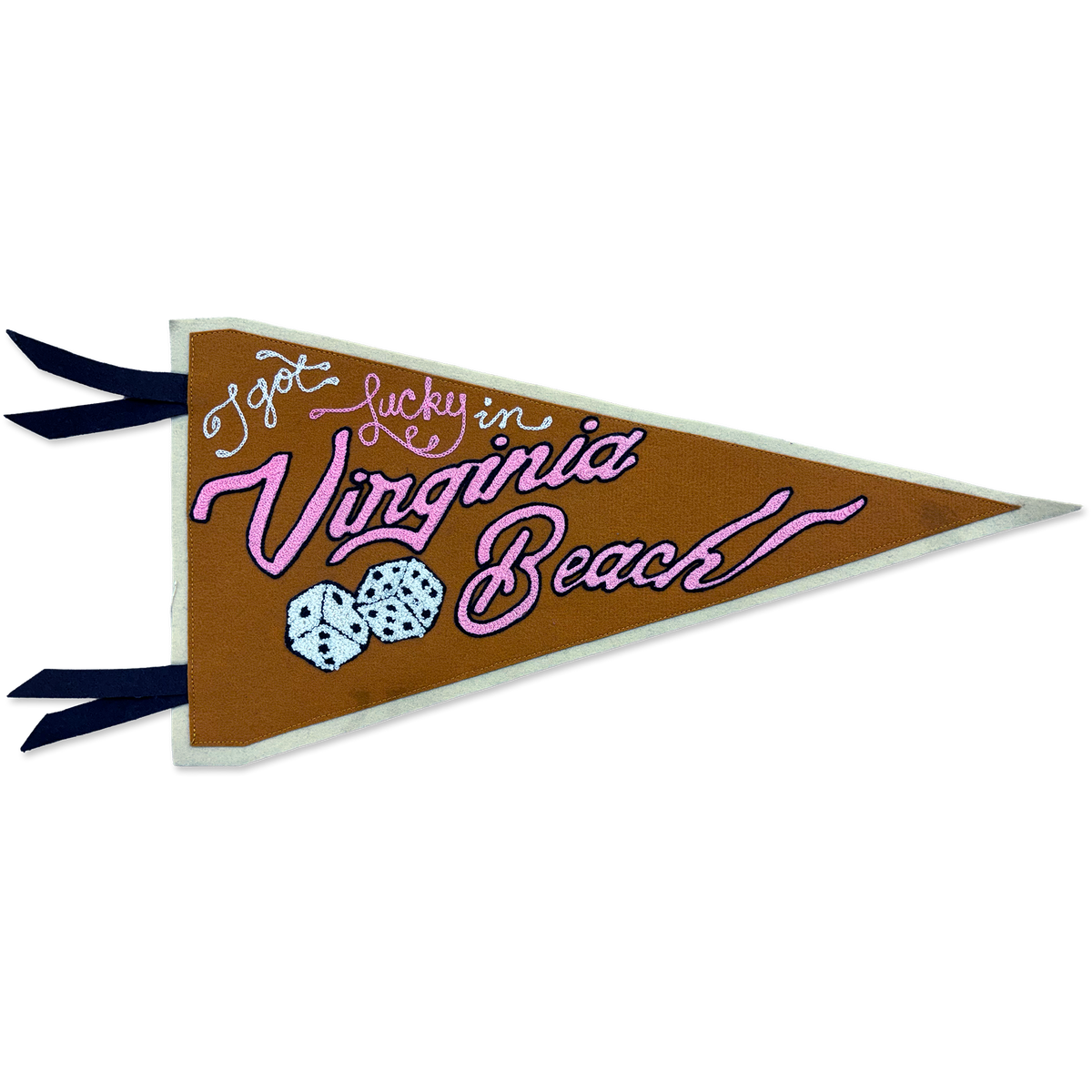 Chainstitch Virginia Beach Pennant