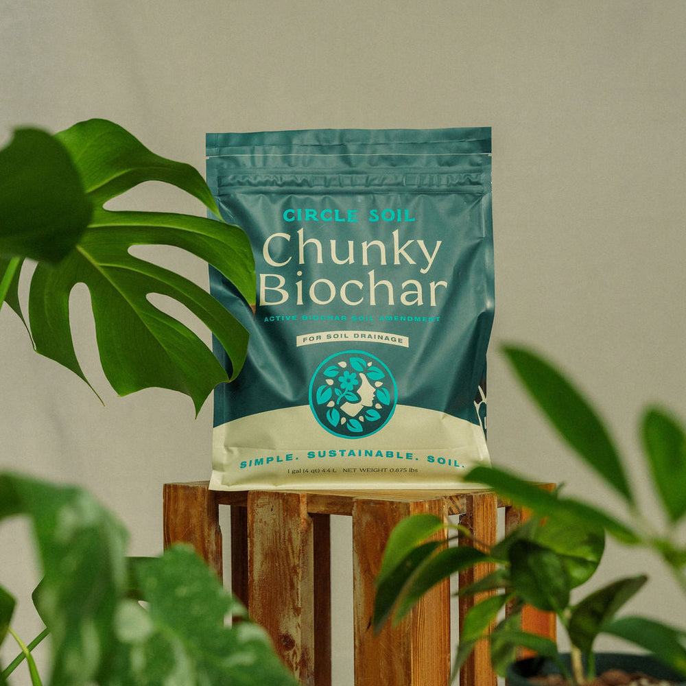 Chunky Biochar Soil Amendment