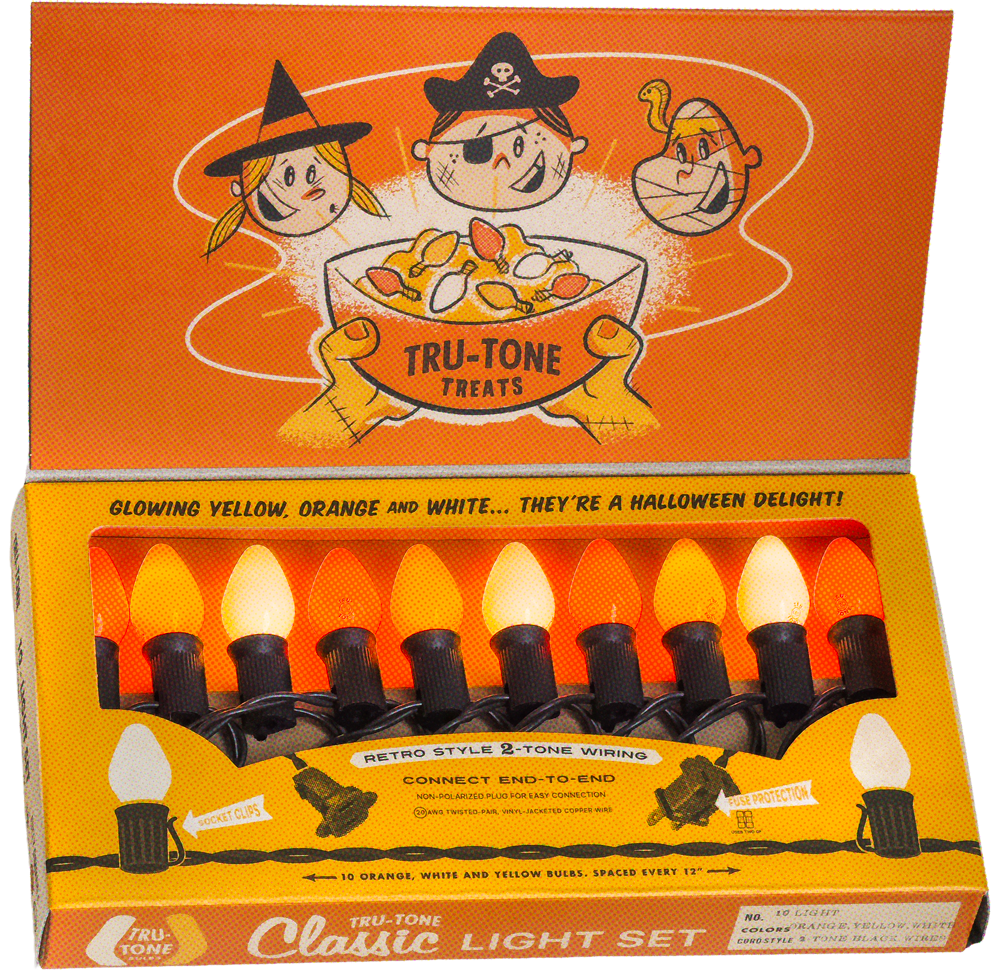 Halloween Classic 10-Light Set (C7)