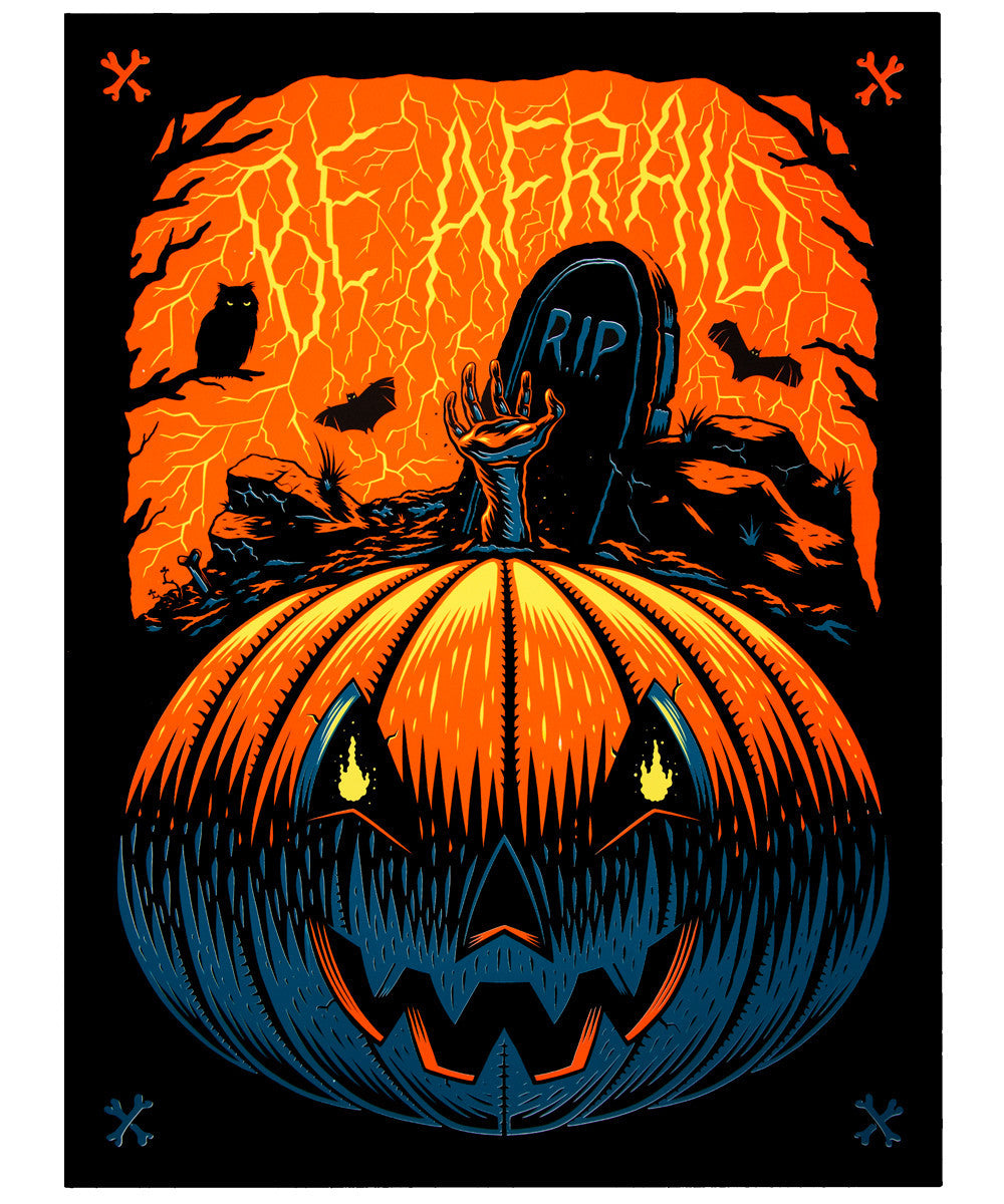 Halloween Pumpkin Print